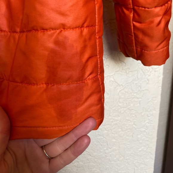 Orange Lightweight Quilted Puffer Jacket - Picture 10 of 11